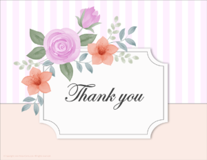 Thank You Cards - Fine Design