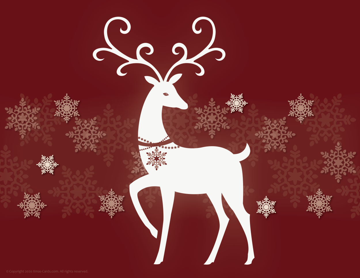 eCard_Fancy Reindeer_red_EN